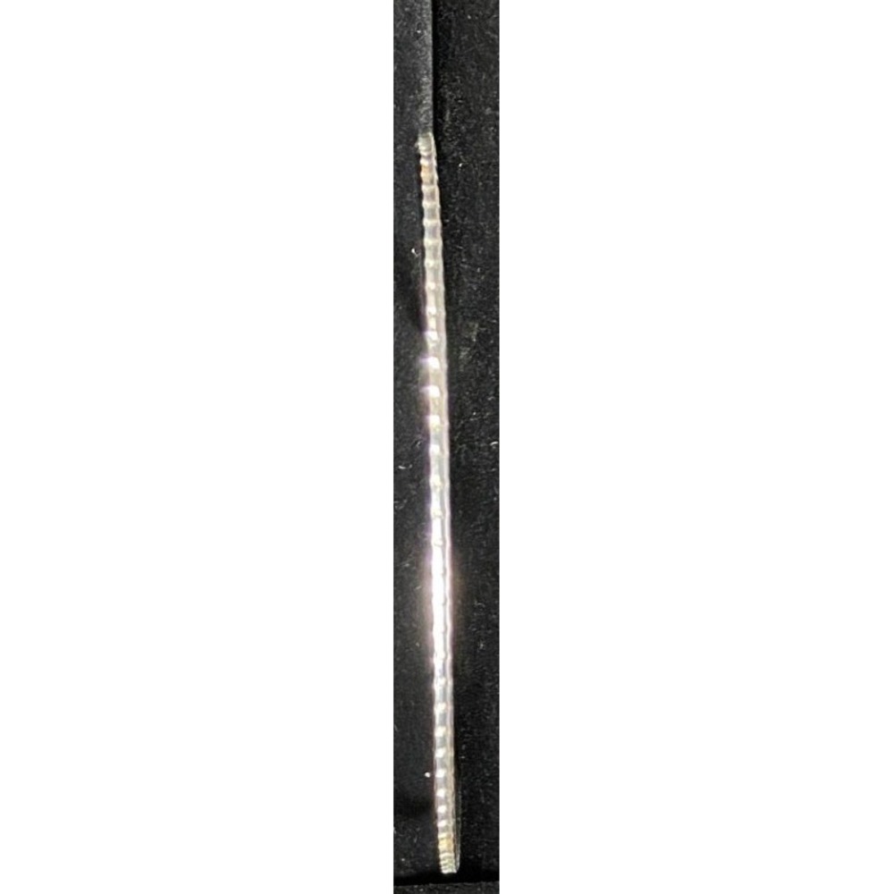 CRYSTALS Accent Bar Necklace Silver tone